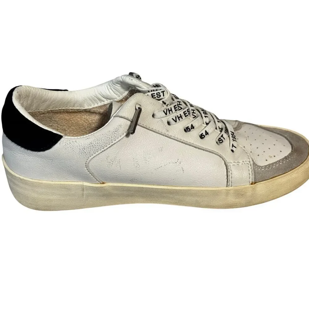 Vintage Havana 1954 “no lace up” sneakers Camo design with blinged out star
